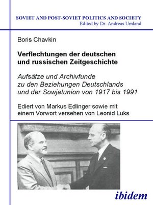 cover image of Verflechtungen der deutschen und russischen Zeitgeschichte